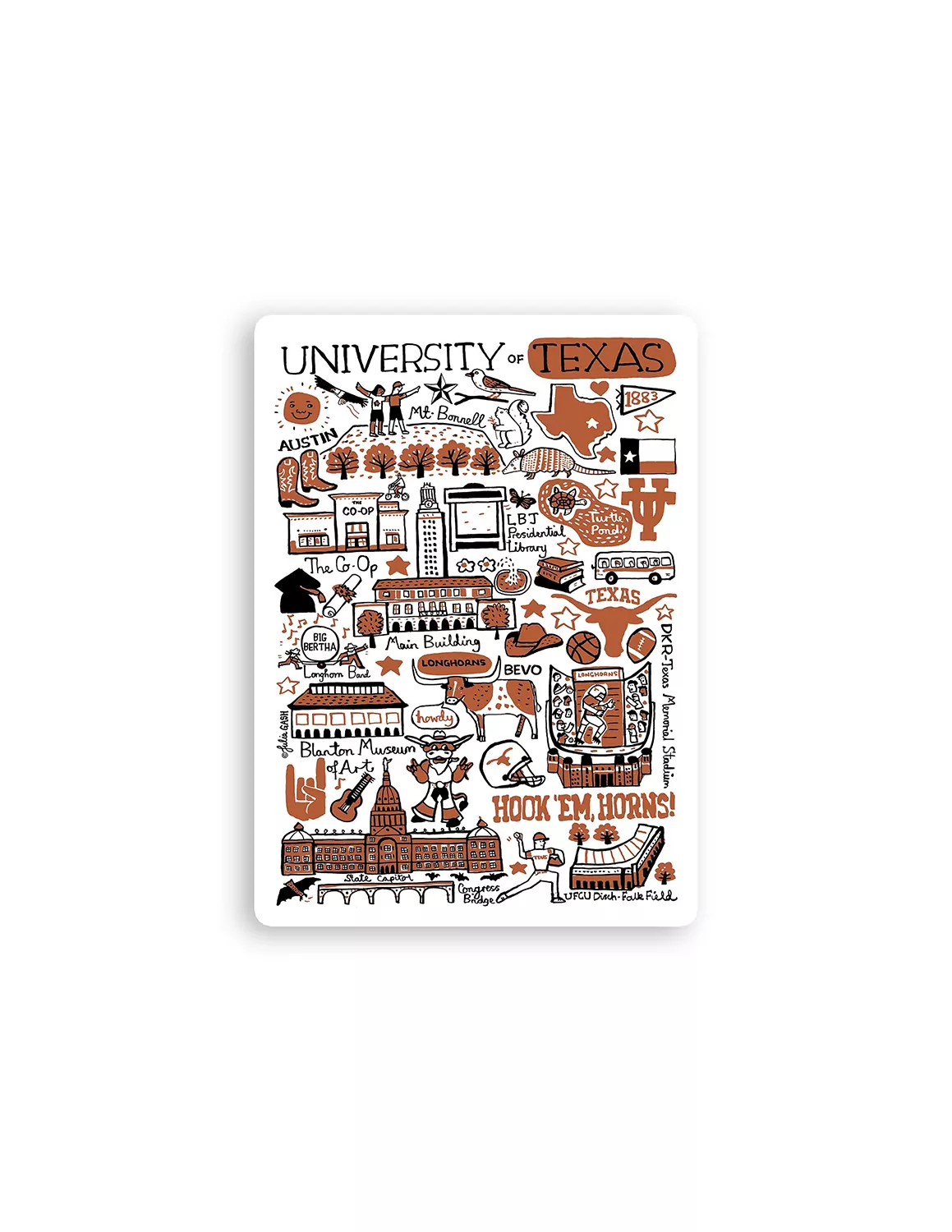 UT Sticker