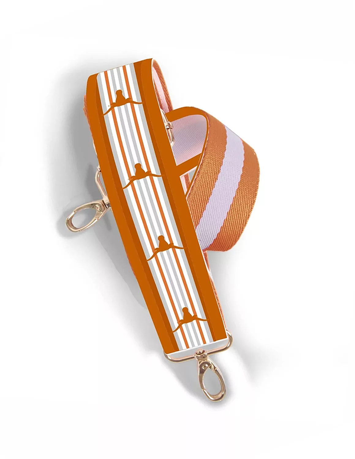 UT Striped Pattern Bag Strap