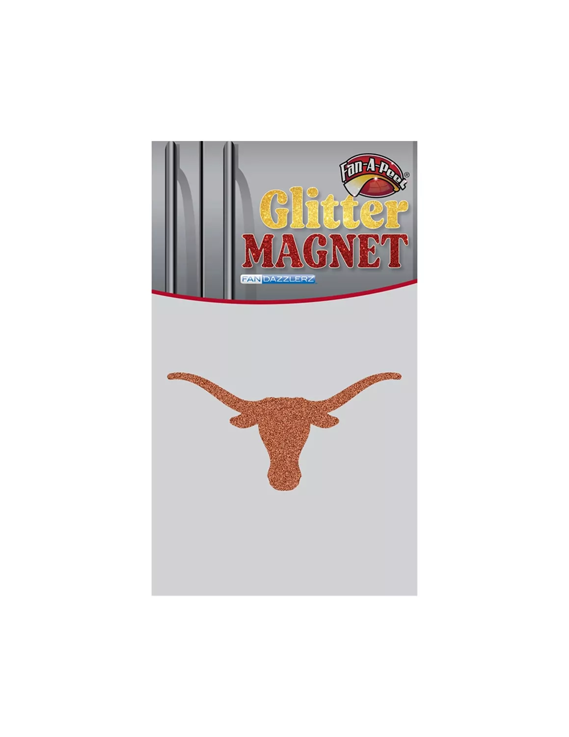 UT Texas Glitter Magnet