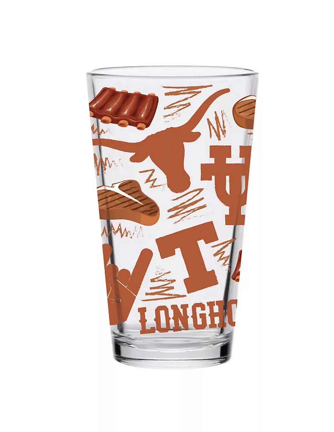 UT Texas Longhorns 16oz. Local Pint Glass - Image 2