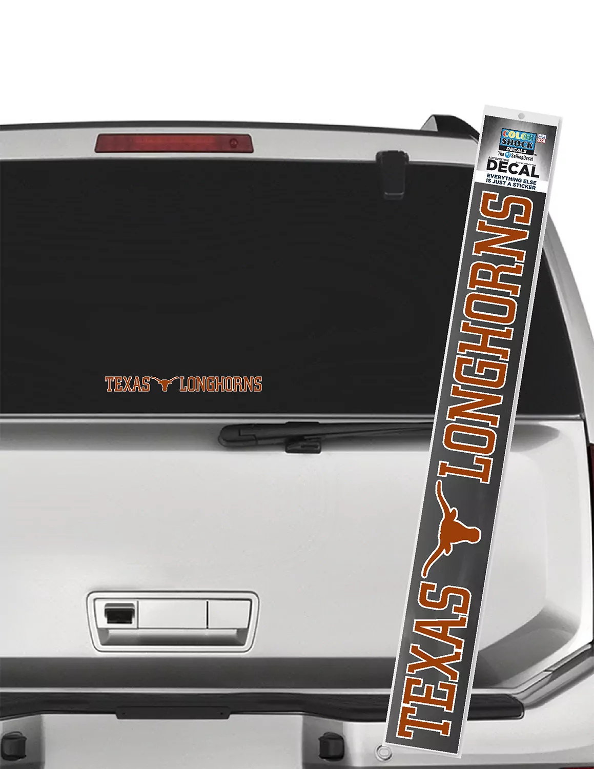UT Texas Next To Longhorns Decal