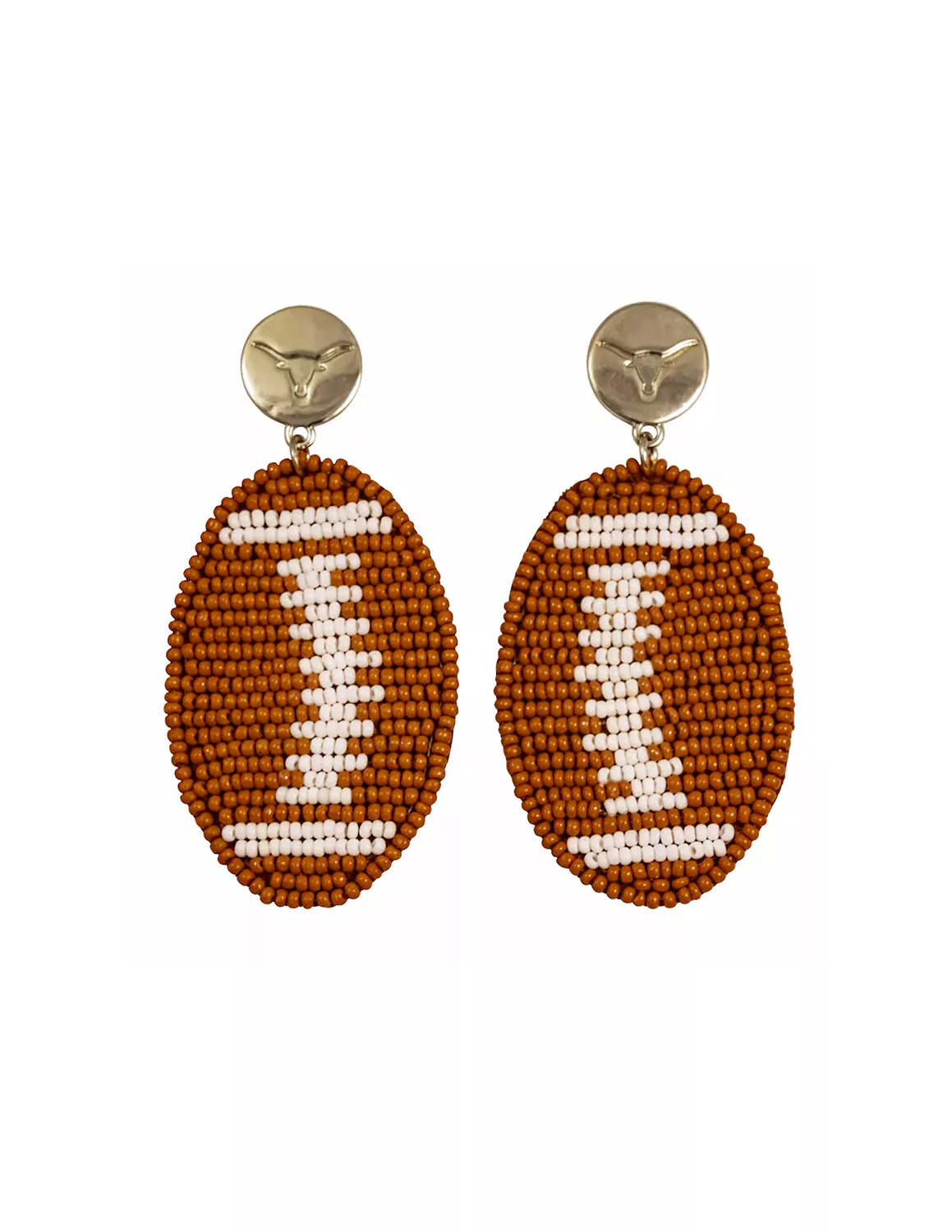 UT Touchback Beaded Earrings