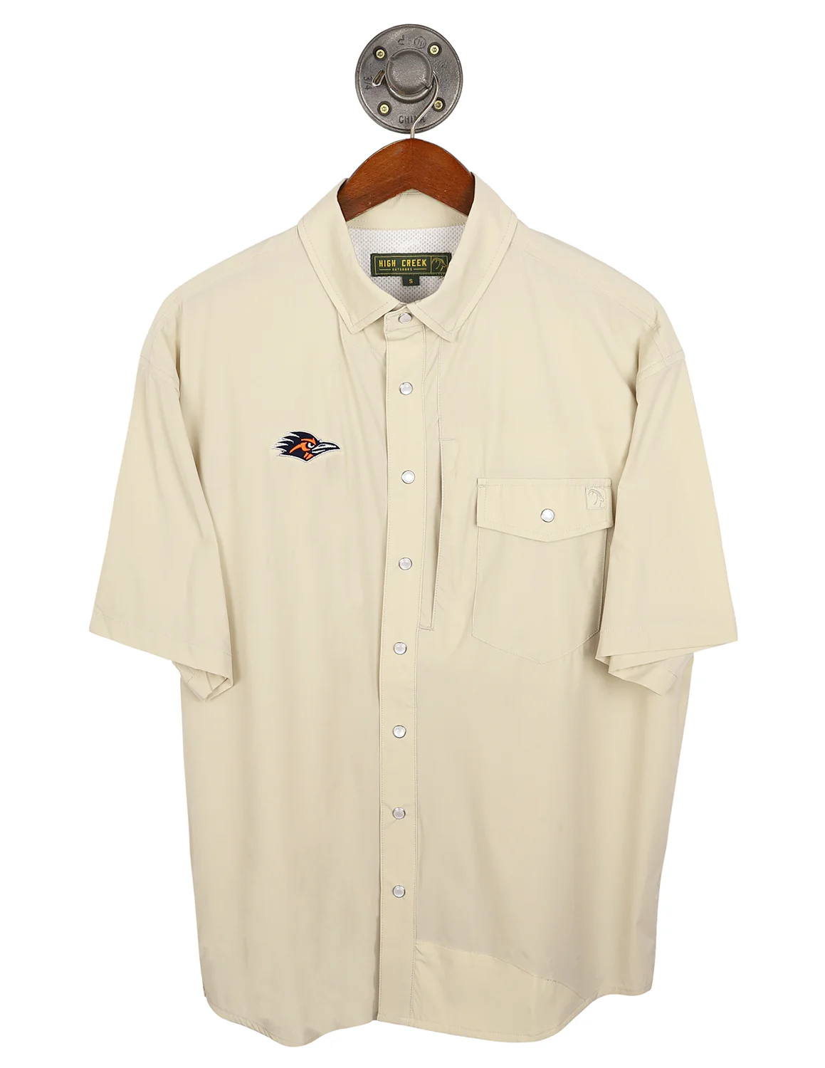 UTSA G Roadrunner 4 Mile Creek Pearl Snap Button-Up
