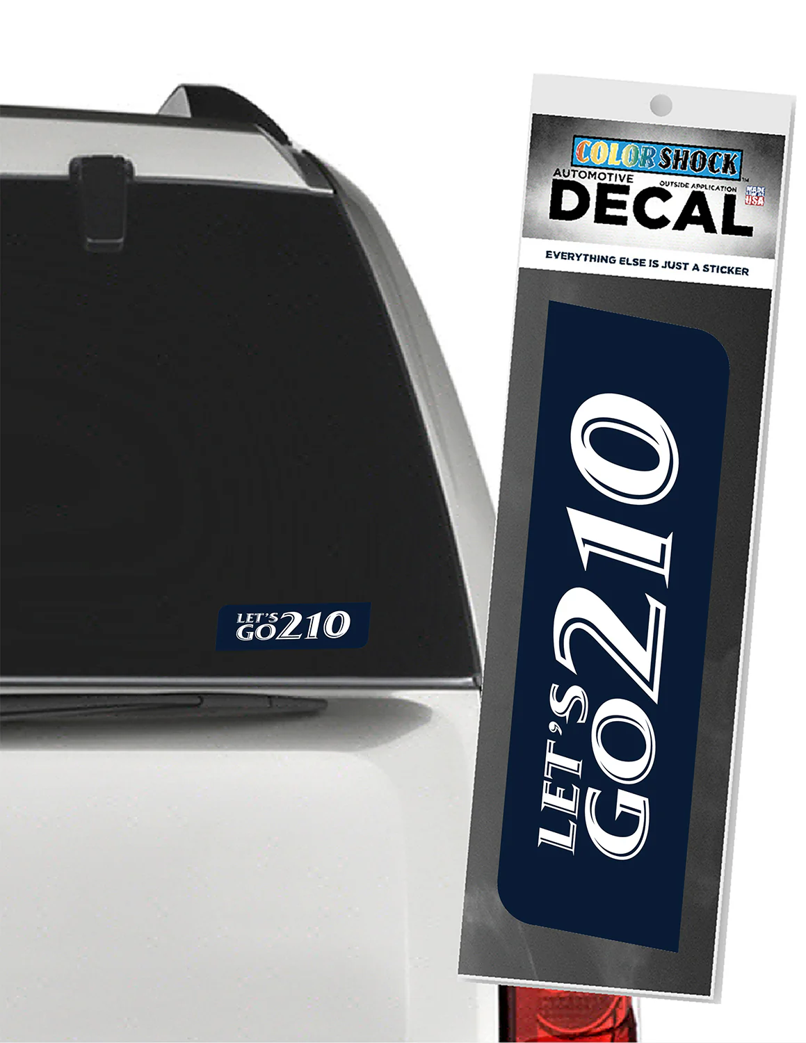 UTSA Let's Go 210 Car Decal