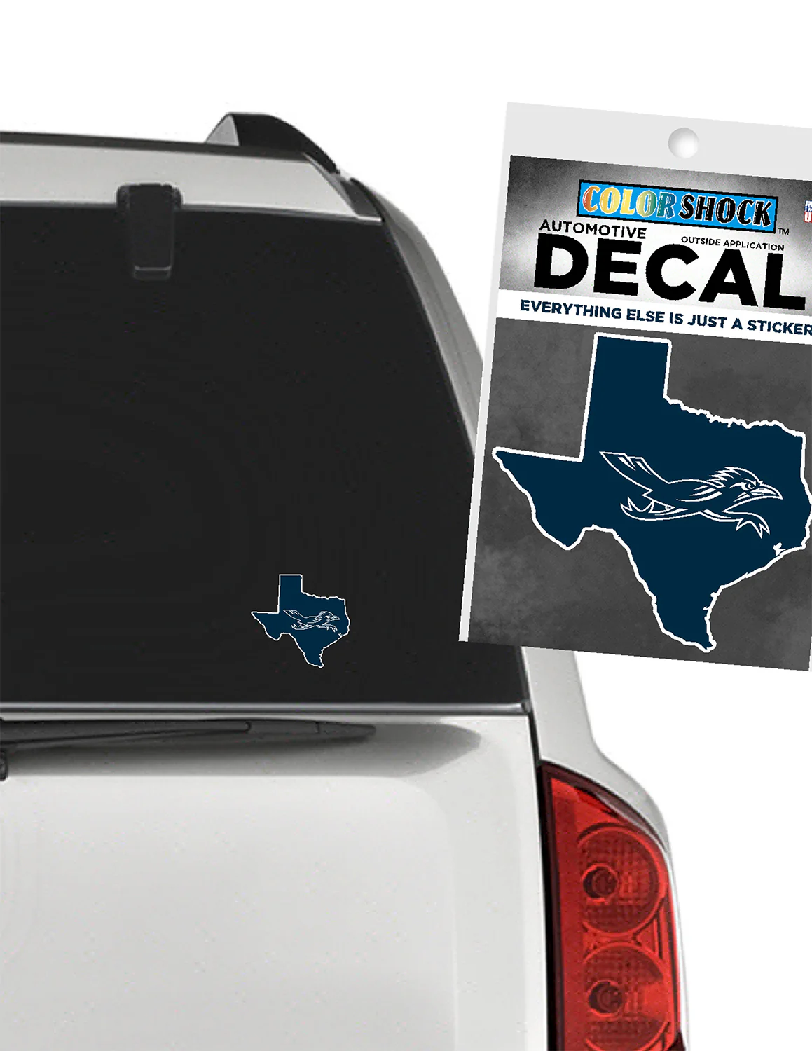 UTSA State of Texas Car Decal